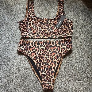 Fashion Nova Cheetah Bikini